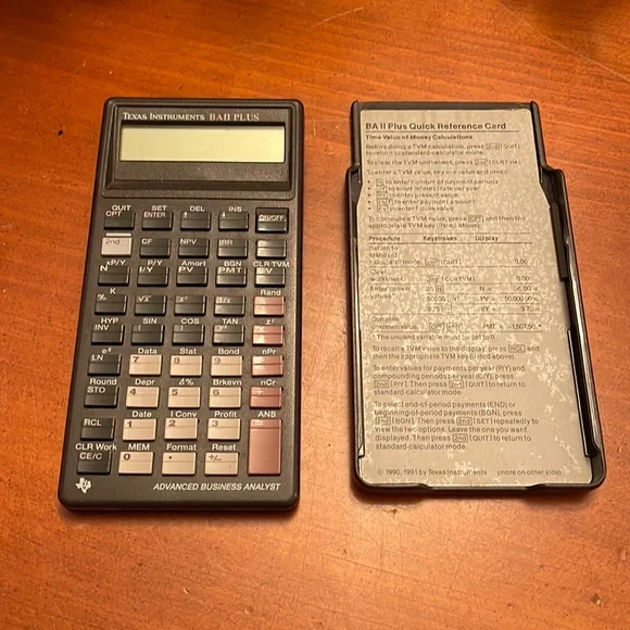 Texas Instruments Baiiplus Calcolatrice Finanziaria Avanzata - Per Studenti E Professionisti - Foto 1